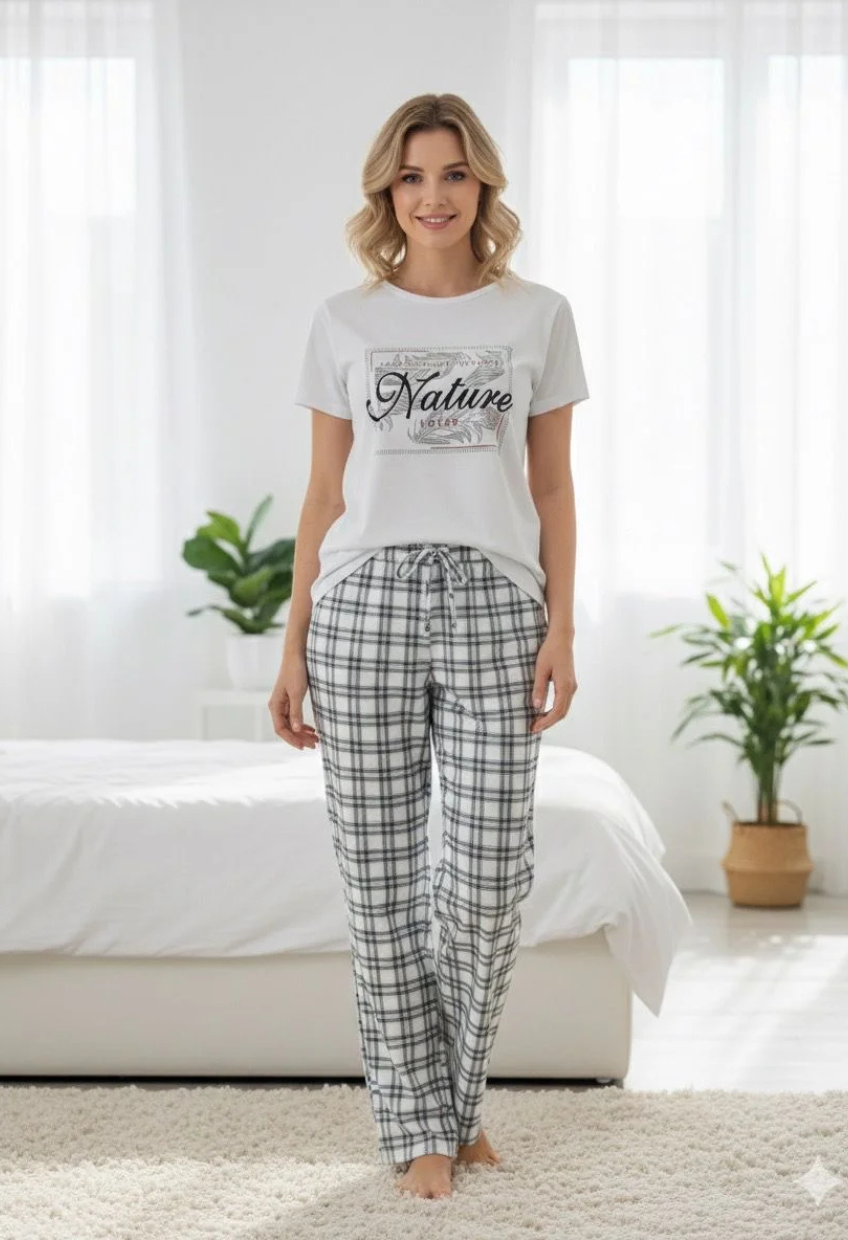 White Nightwear Set